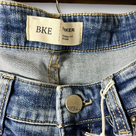 NWT BKE Women's Parker Universal Fit High-Rise Ankle Straight Stretch Jeans 31 - Picture 5 of 9